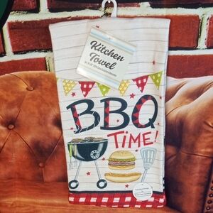 🏠 BBQ Time Kitchen Towel
